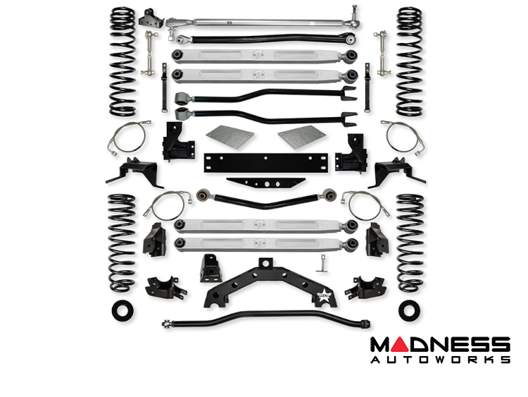 Jeep Wrangler JK Lift Kit - Rock Krawler - Adventure-X Pro - Long Arm - Stage 1 - `07-`18